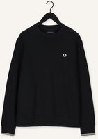 FRED PERRY Pull CREW NECK SWEATSHIRT en noir FRED PERRY Pull CREW NECK SWEATSHIRT en noir - medium