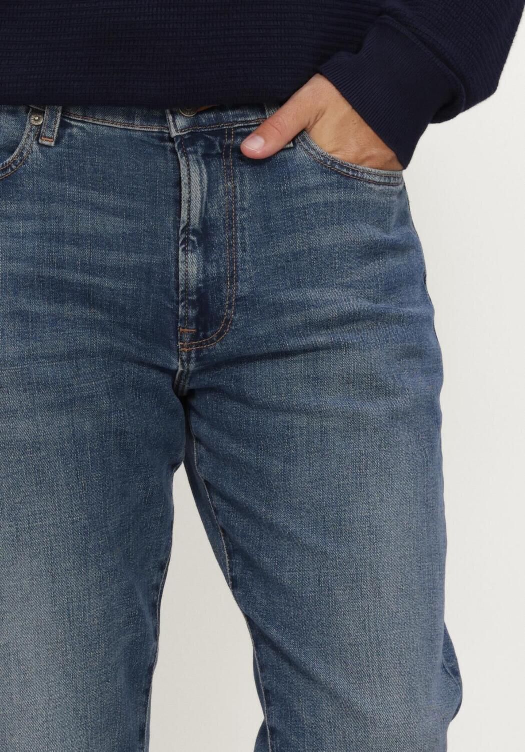 Blauwe TOMMY HILFIGER Straight leg jeans DENTON SLIM STRAIGHT JONES BLUE - large
