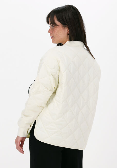 Gebroken wit BEAUMONT Gewatteerde jas OVERSIZED BOMER LIGHT PADDED - large