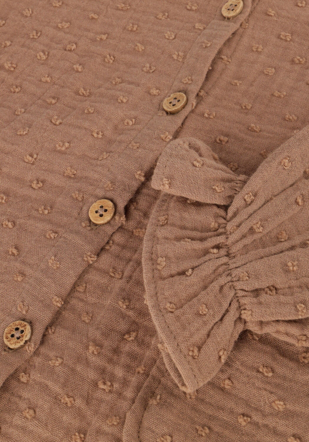 LIL' ATELIER NMFLAMIA LS LOOSE SHIRT LIL Blouses en camel - large