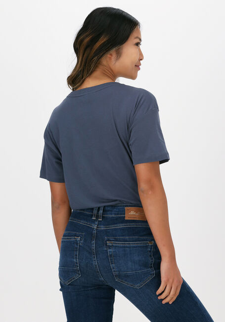 Blauwe MOS MOSH T-shirt LEAH HOLI O-SS TEE - large