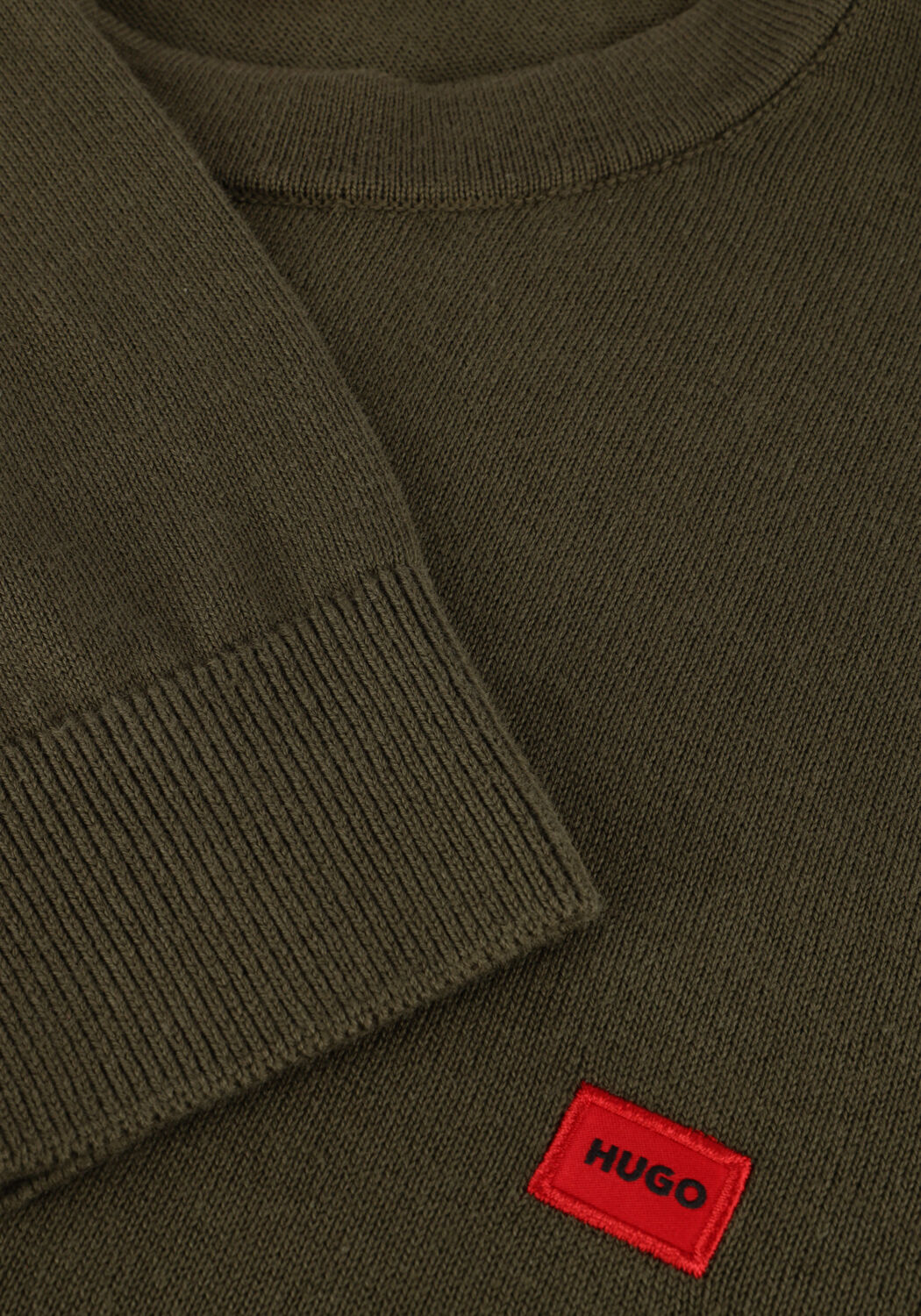 HUGO Pull SAN CASSIUS-C1 en vert - large
