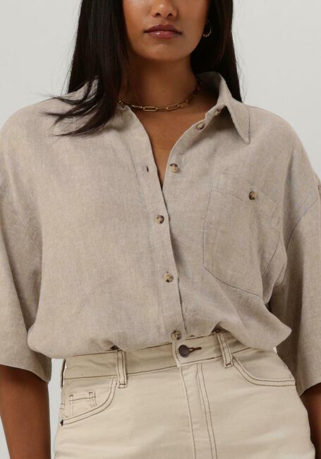 Zand MSCH COPENHAGEN  MSCHGINIA WRAP SHIRT - large