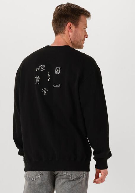 FORÉT Chandail FIN SWEATSHIRT en noir - large