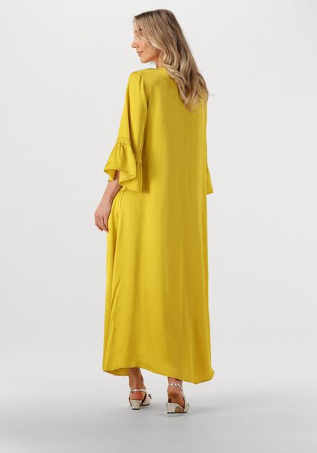 NEMA Robe maxi N141 en jaune - large