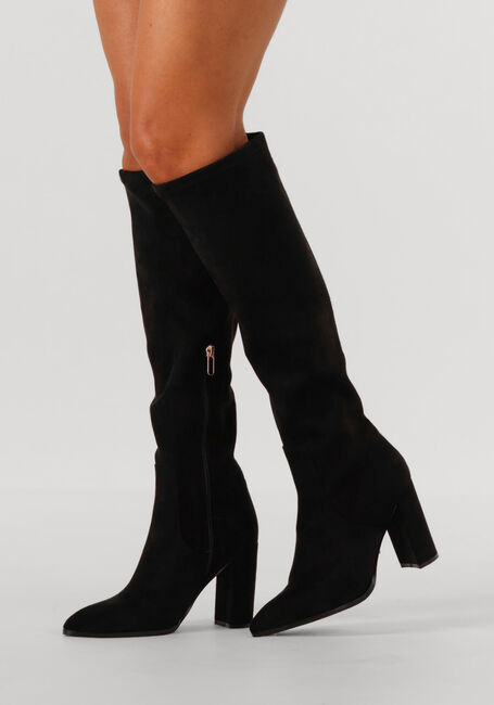 MARLOU Bottes hautes C0765 en noir - large