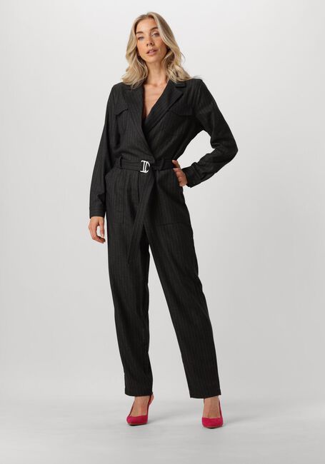 AAIKO Combinaison JESSIE PINSTRIPE VIS 548 en noir - large