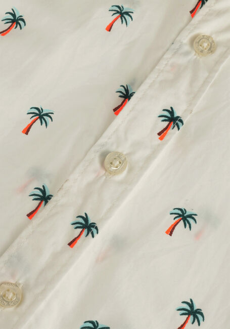 AO76 Chemise décontracté AXEL PALM SHIRT Blanc - large