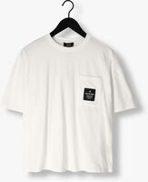 ALIX THE LABEL T-shirt LADIES KNITTED LABEL T-SHIRT en blanc