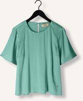 Groene MOS MOSH  EVIE SS SATIN BLOUSE Groene MOS MOSH  EVIE SS SATIN BLOUSE - medium