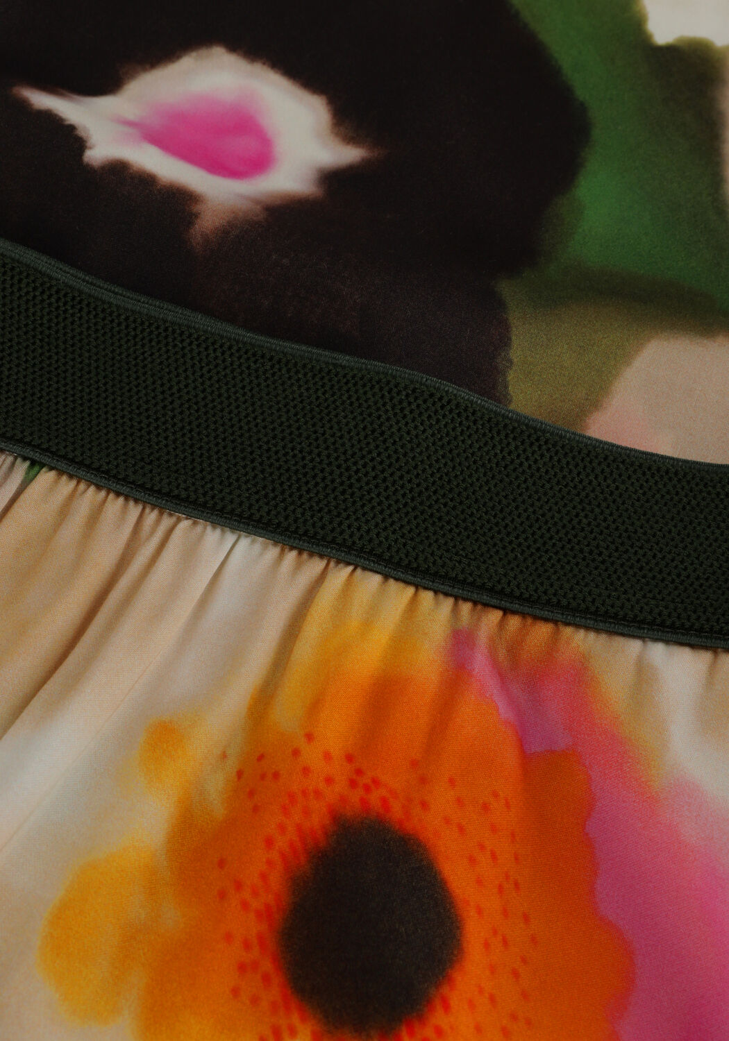 Groene CAROLINE BISS Wijde broek 1537/69 - large