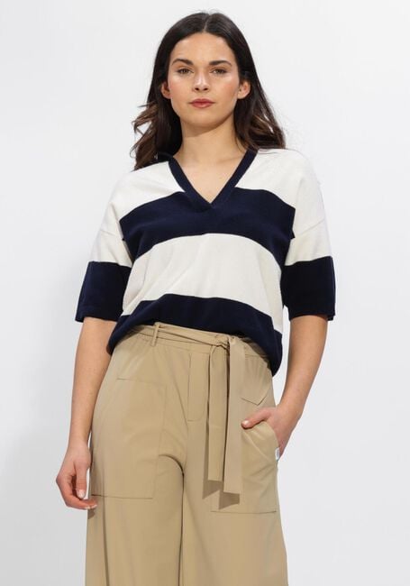 Blauwe PENN & INK Tops & T-shirts JUMPER STRIPE - large