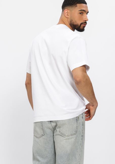GENTI T-shirt T-SHIRT SS 1226 en blanc - large