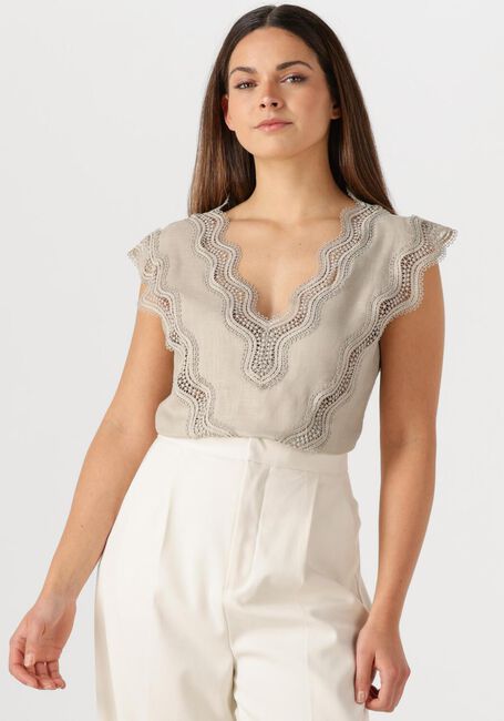 Beige COPENHAGEN MUSE Top NATULI TOP - large