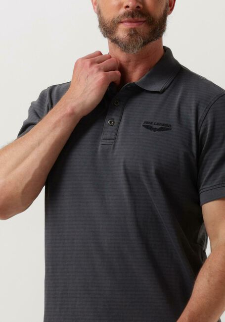 PME LEGEND Polo SHORT SLEEVE POLO MELANGE STRIPED en blanc - large
