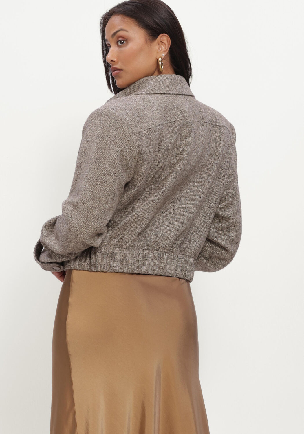 JOSH V Jack PERLA JACKET en taupe - large