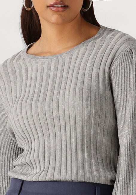 NUKUS MULBERRY PULLOVER LUREX Pulls & Gilets en gris - large