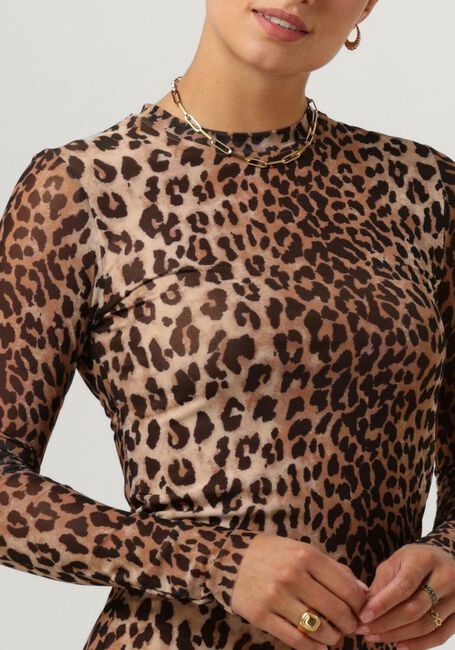 Bruine CATWALK JUNKIE Maxi jurk DR FELINE - large