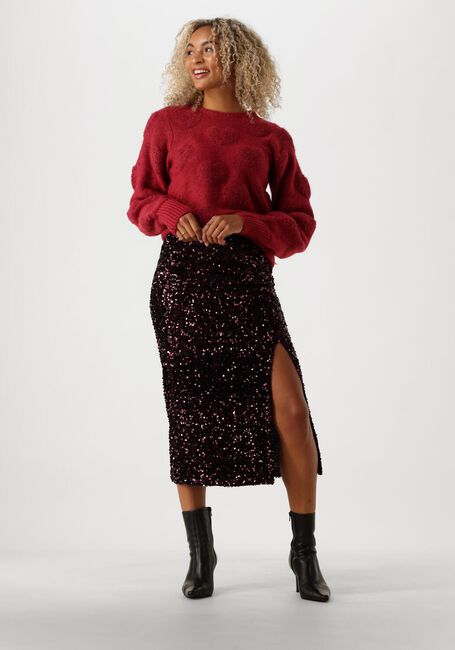 FABIENNE CHAPOT Pull BIBIAN HEART PULLOVER en rouge - large