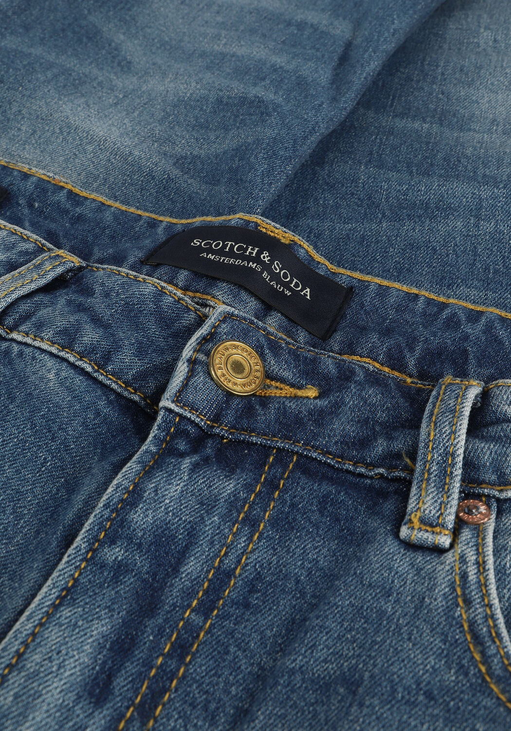 SCOTCH & SODA Slim fit jeans 163223 - SKIM SUPER SLIM FIT J en bleu - large