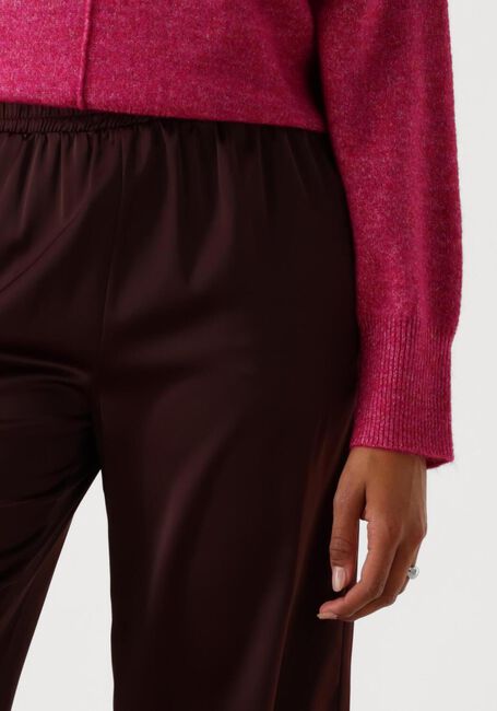 Y.A.S. Pantalon large YASPELANA HW PANT en marron - large