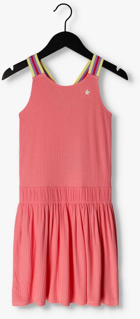Roze LIKE FLO Mini jurk RIB SINGLET DRESS - large