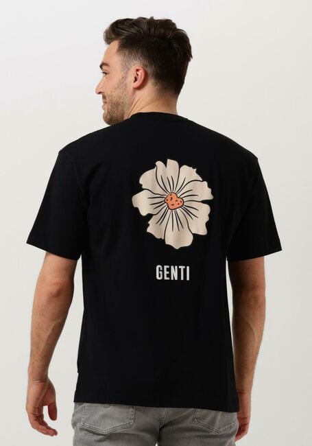 GENTI T-shirt J9079-1223 en noir - large