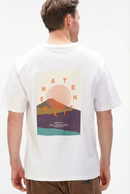 Witte ANERKJENDT T-shirt KVILLADS SUN TEE - large