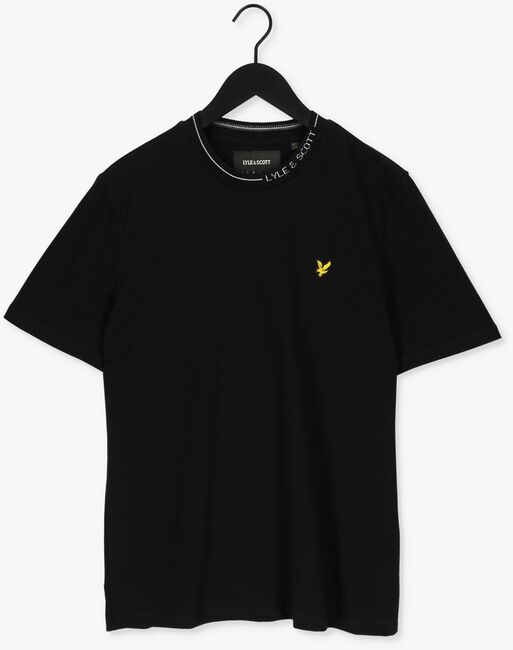 LYLE & SCOTT T-shirt BRANDED RINGER TSHIRT en noir - large