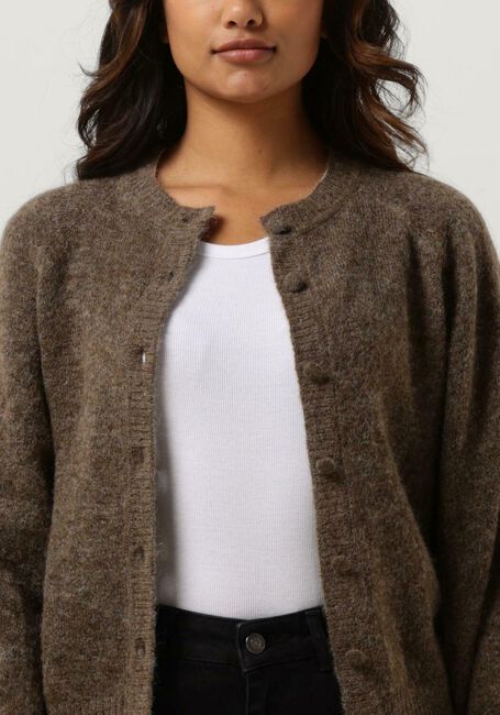 MSCH COPENHAGEN Gilet MAIMEE MOHAIR CARDIGAN en marron - large
