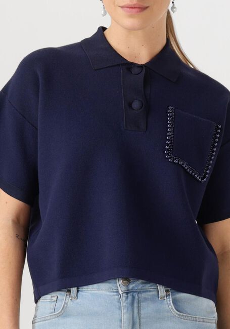 LIU JO MAGLIA CHIUSA M/L Hauts & T-shirts Bleu foncé - large