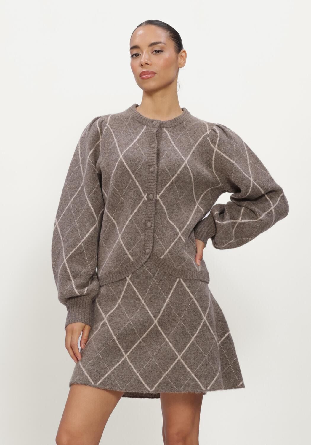 NOTRE-V Pull NV-IEVA en taupe - large