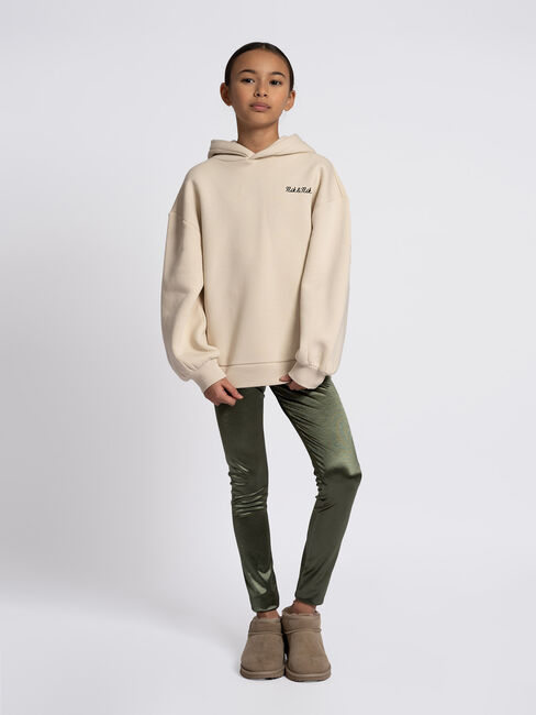 NIK & NIK Pull NOVAN HOODIE Crème - large