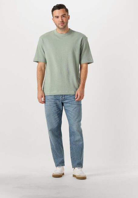 SELECTED HOMME T-shirt SLHRELAXCALEB SS O-NECK TEE en vert - large