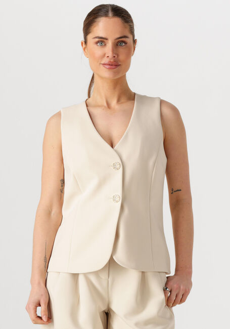 CO'COUTURE Gilet VOLACC CURVE VEST Écru - large