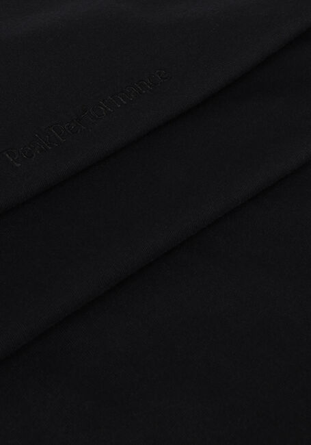 Zwarte PEAK PERFORMANCE T-shirt M ORIGINAL SMALL LOGO TEE - large