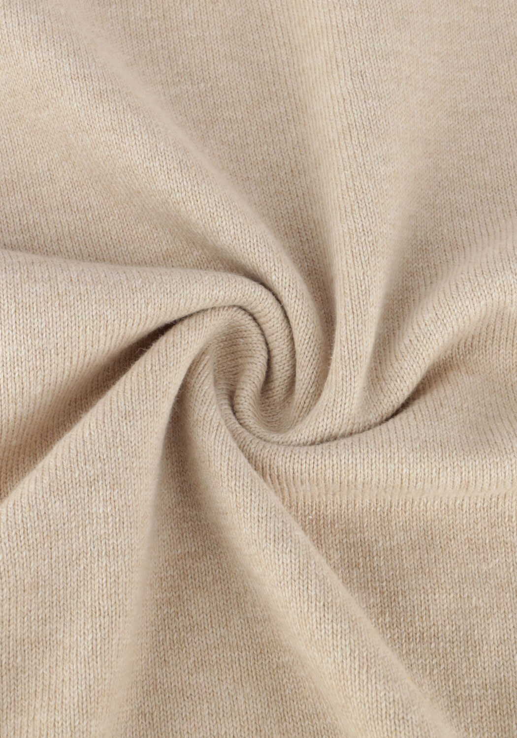 SELECTED MEN Polo SLHBERG SS KNIT POLO NOOS en beige - large