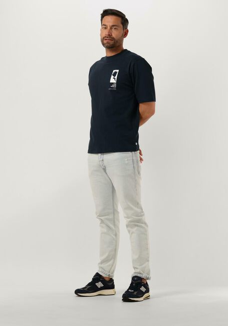 THE GOODPEOPLE T-shirt TODD Bleu foncé - large
