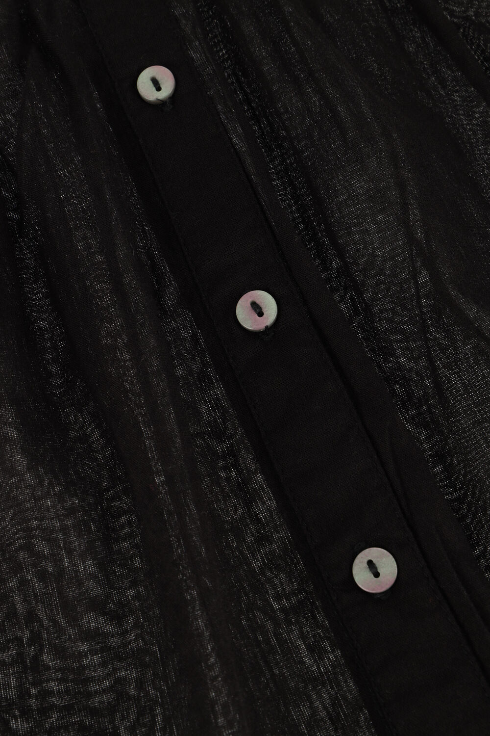 Zwarte NEO NOIR  LYLA S VOILE BLOUSE - large