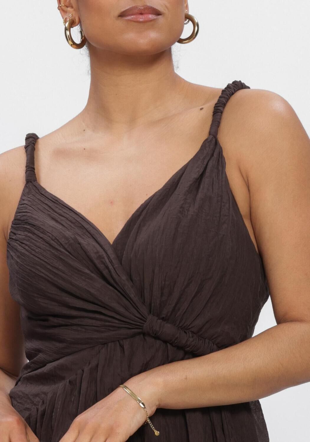 Bruine COPENHAGEN MUSE Maxi jurk CMJOAN-DRESS - large