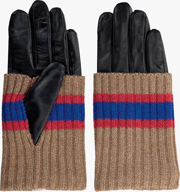 Zwarte BECKSONDERGAARD GLITSA GLOVE Handschoenen - large