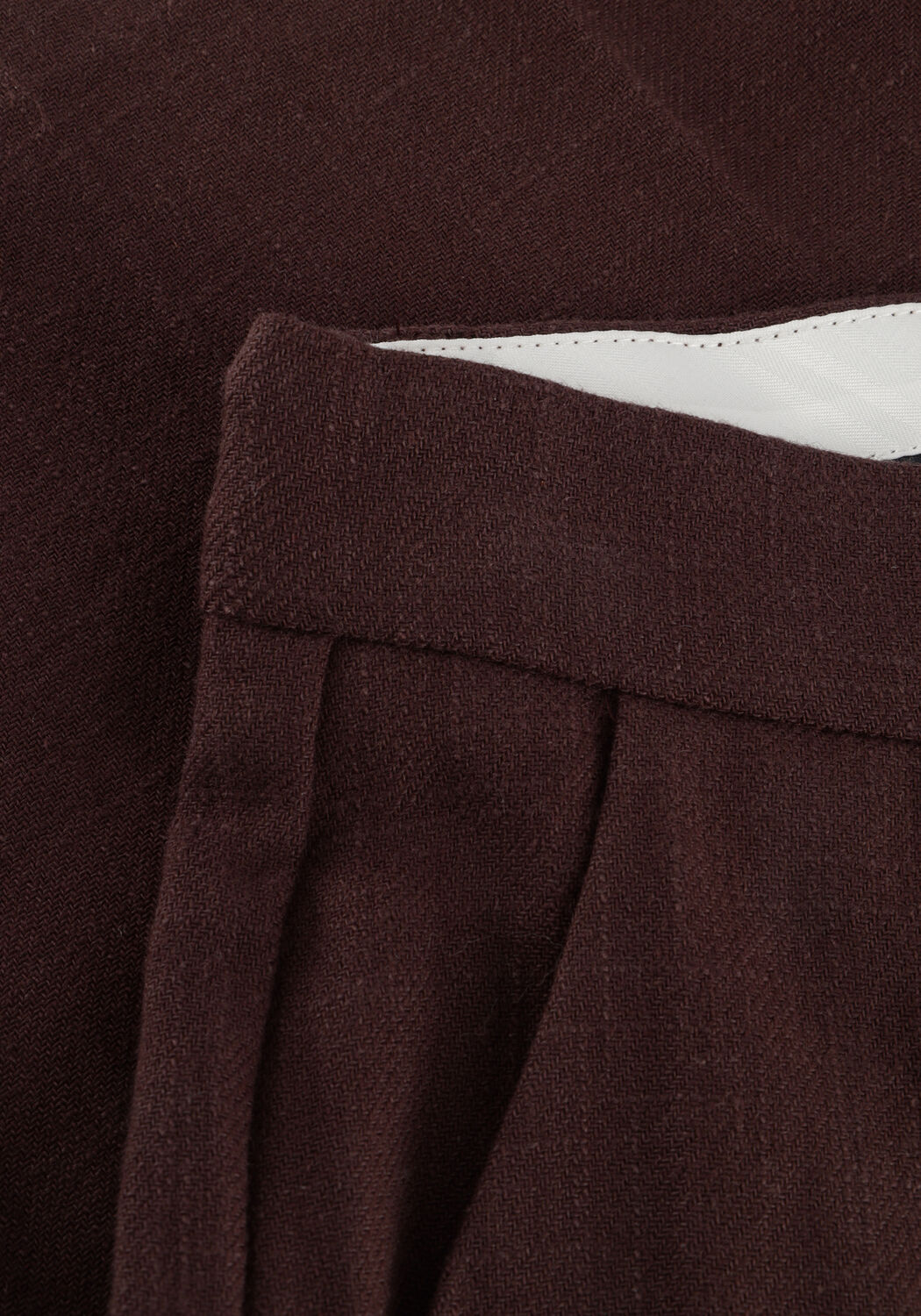 NOTRE-V Pantalon courte NV-HENRIEKE en marron - large