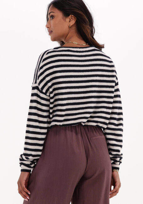 CATWALK JUNKIE Pull KN SOFT STRIPE en noir - large