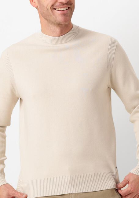 Beige DSTREZZED Trui FELL MOCK NECK - large