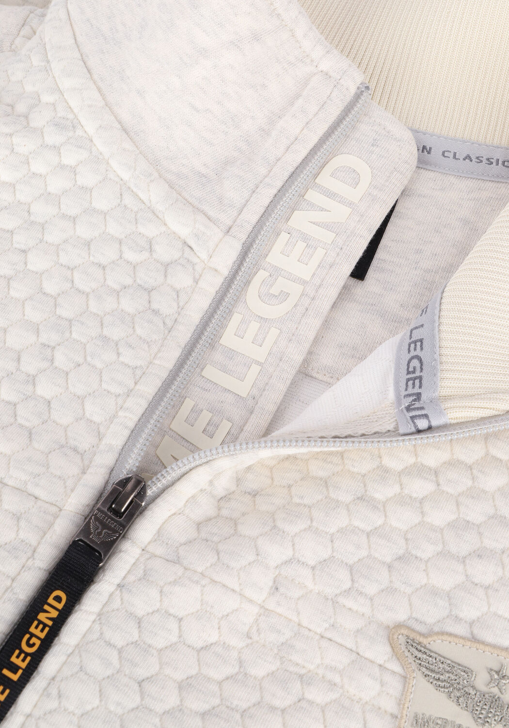 Witte PME LEGEND Vest ZIP JACKET STRUCTURE SWEAT - large