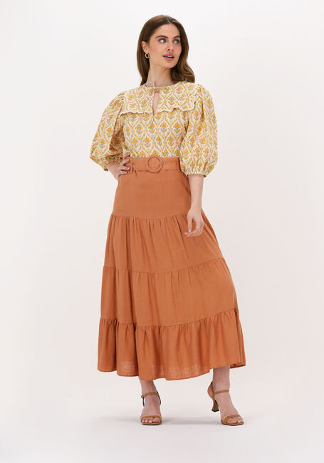 NOTES DU NORD CAIA TOP Blouses en jaune - large