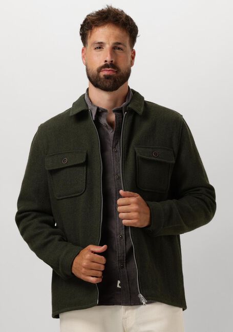ANERKJENDT Surchemise AKHANKY HEAVY TWILL OVERSHIRT Vert foncé - large