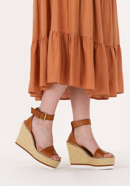 SEE BY CHLOÉ GLYN HIGH Sandales en cognac - large