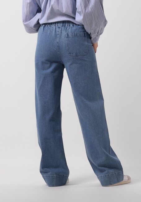 BY-BAR Pantalon large MEES DENIM PANTS en bleu - large