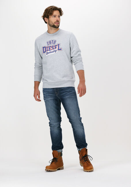 Grijze DIESEL Sweater S-GIRK-K22 - large